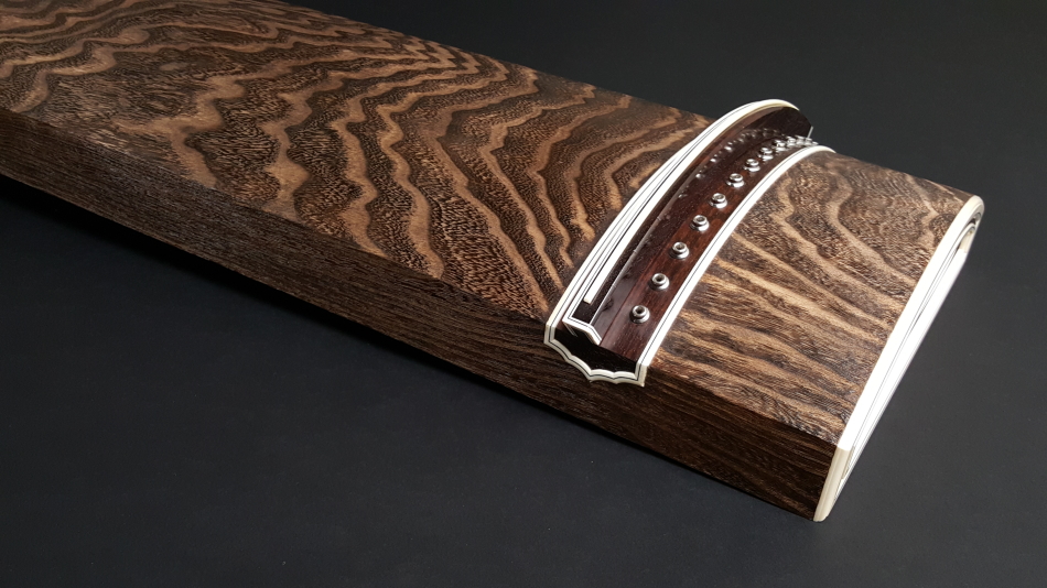 厳選中古品 琴）くり甲琴・玉縁象牙巻／1本線入 WKT-TKOTO22【和楽器