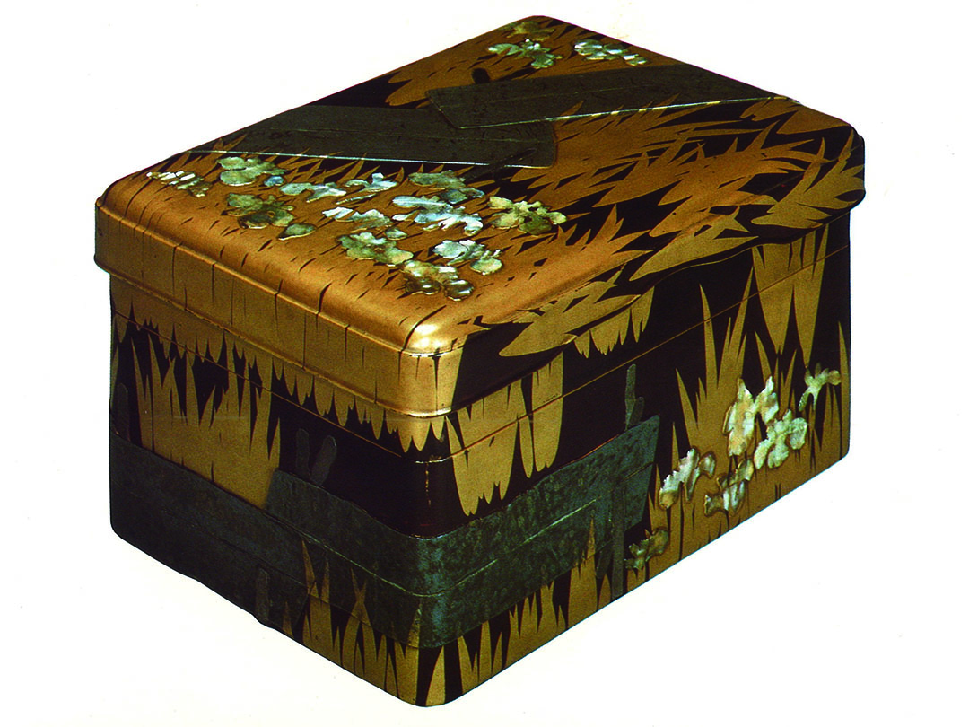 K様へ感謝お嫁入JAPAN輪島螺鈿蒔絵宝石箱「銀河-翠みどり」