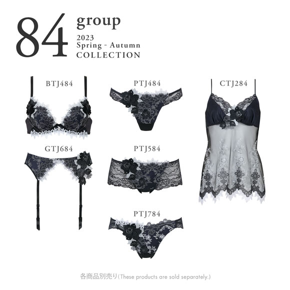 ワコール Wacoal サルート Salute 40周年 84G 23SS BTJ484 VIVA LINE