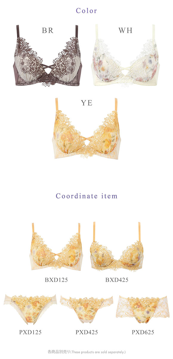 ワコール 重力ケアブラ ノンワイヤー プレミアム 25series BXD125 25G