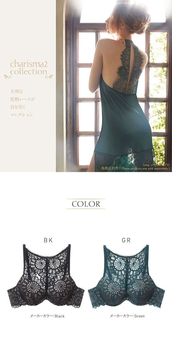 アンブラ ANNEBRA Charisma 2 デコルテレース ブラジャー BCDEFG