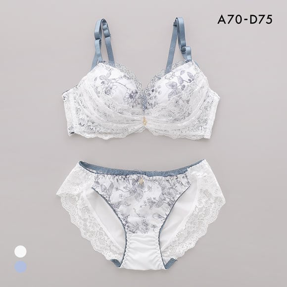 サンエイ 脇高 トワルドジュイ×カバーレース ブラセット ABCD 脇肉 は