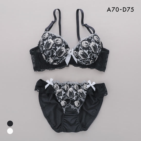 サンエイ グロッシーチューリップ ブラセット ABCD ブラジャー