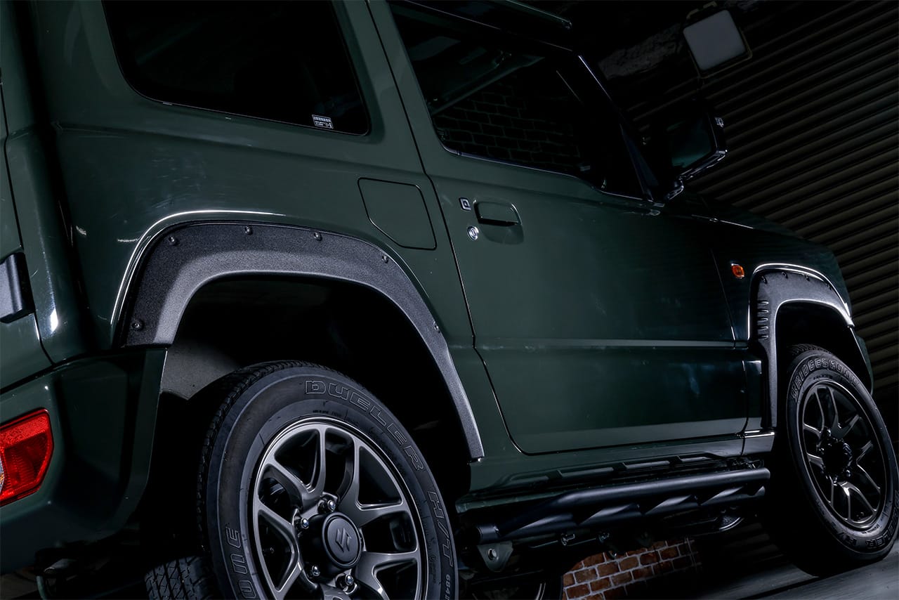 JB64W ジムニー オーバーフェンダー ワイドフェンダー ダミーボルト