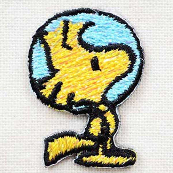 シールワッペン スヌーピー(アストロノート/ウッドストック) (S02Y2415