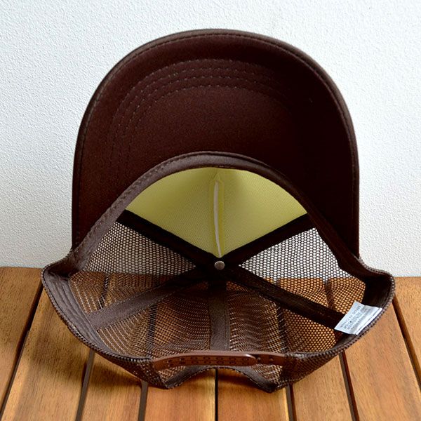 帽子/メッシュキャップ JOHN DEERE(ブラウン/ホワイト) メール便不可