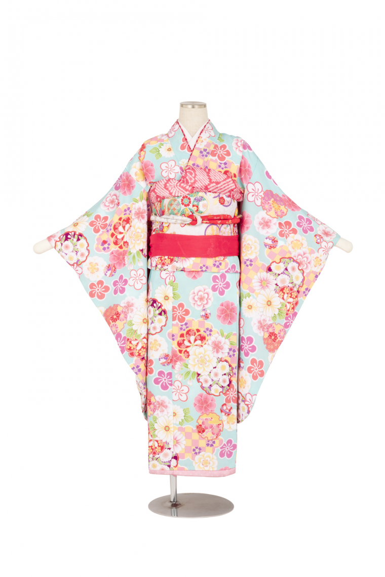 子供 着物 四つ身 アンティーク 子供きもの 四ツ身帯セット ブランド