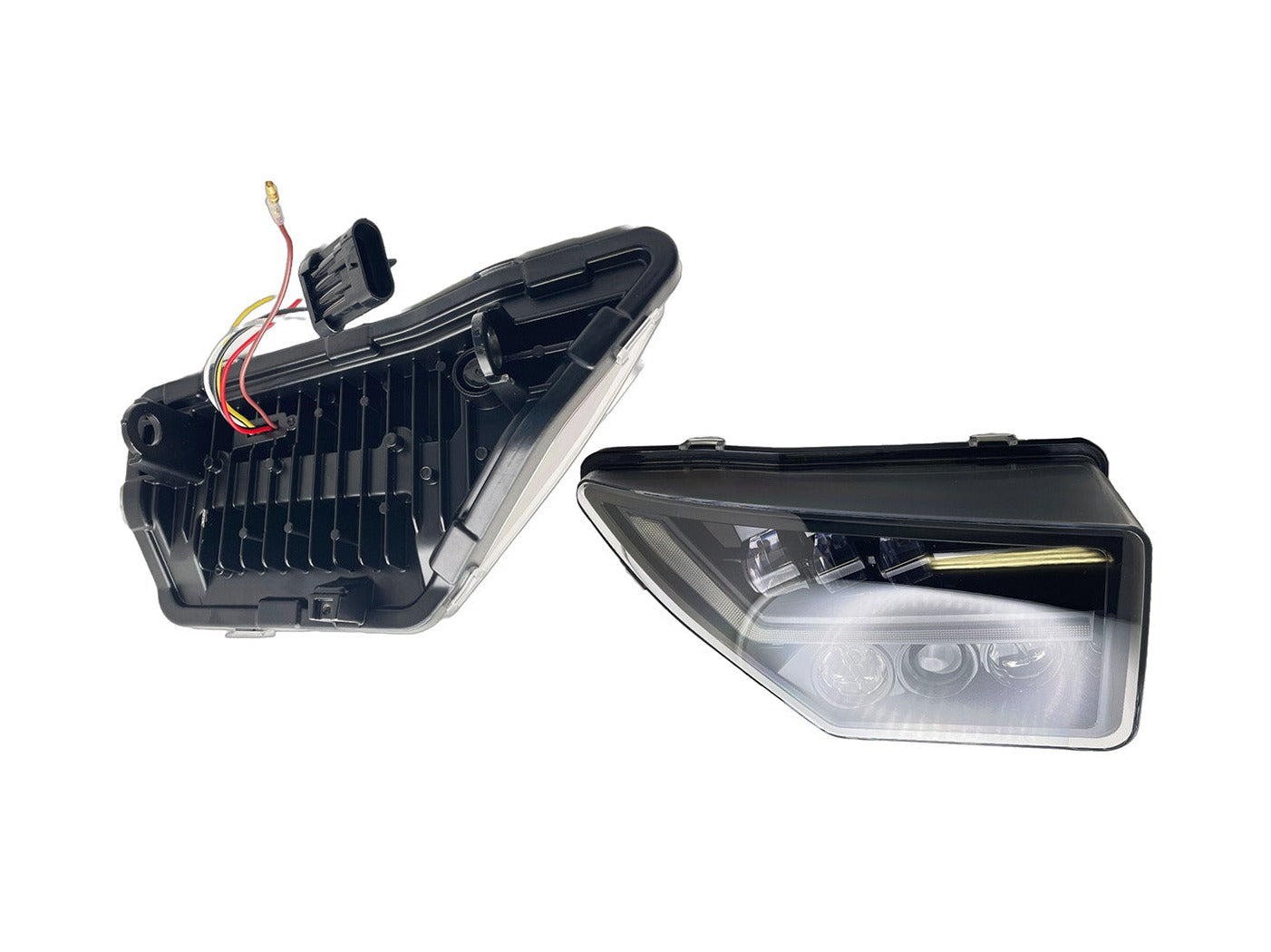 Kawasaki KRX Replacement Headlight Set with Switchback Function