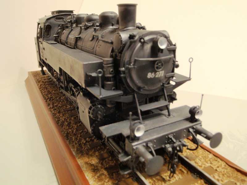 誌上個展 BR86蒸気機関車（ドイツ軍用）（トランペッター 1/35）