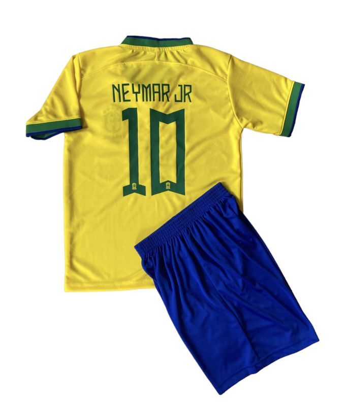 W杯モデル】ネイマール＃10 ブラジル代表（ホーム）22/23 子供用上下