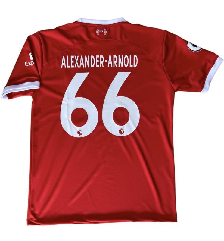 アレクサンダー・アーノルド＃66 リバプール 23/24 （ホーム）レプリカ