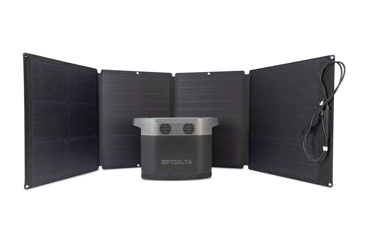 EcoFlow 110w Portable Solar Panel | Free Shipping + $20 OFF