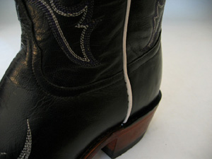 Tony Lama ブラック ウエスタンブーツ 1343-L USA製 24cm Tony Lama