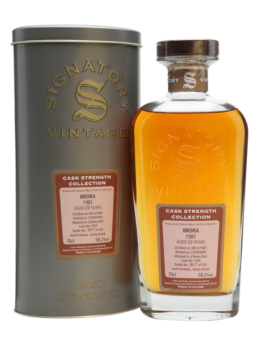 Brora 1981 23 年 Sherry Butt Signatory | ハイランド スコッチ