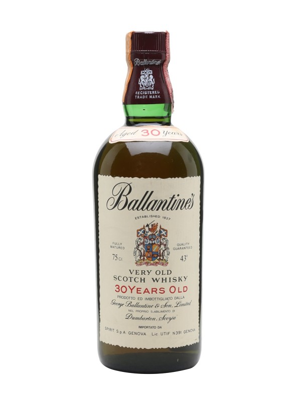 Ballantine's 30 Year Old 75cl | Blended Scotch Whisky | Whisky