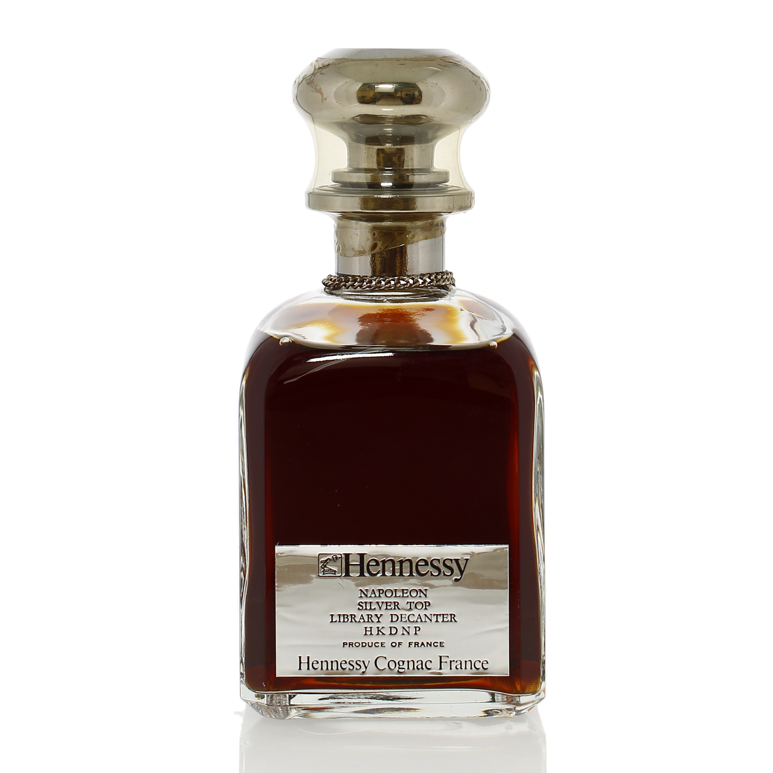 Hennessy Napoleon Silver Top Library Decanter Auction A94649 | The