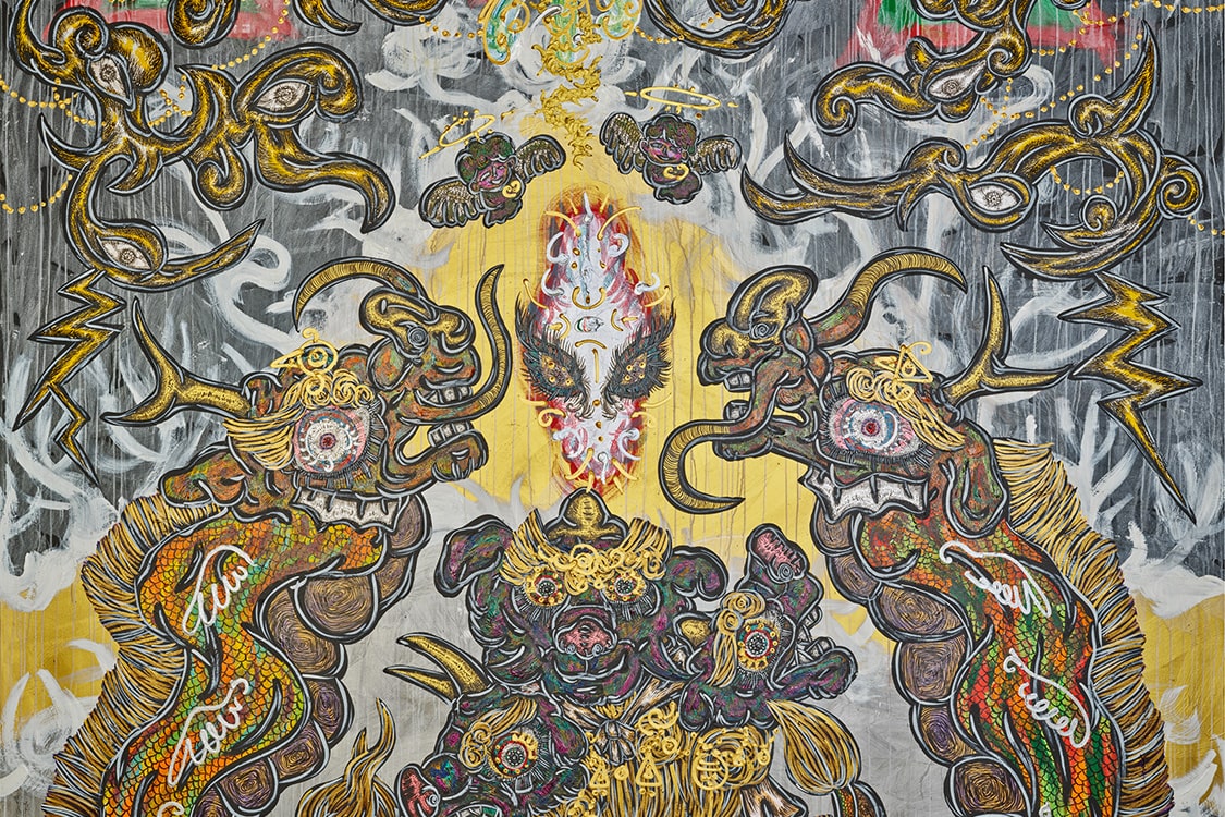 小松美羽：聖•悟 Sense of Sacredness | Whitestone Gallery