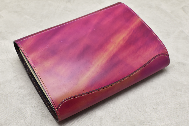 シェルコードバン（マーブル）を使用した革小物について 1 | WILDSWANS