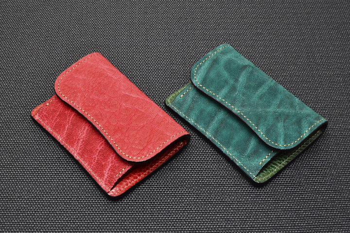 エレファントレザー×ドラーロを用いた革小物シリーズについて 1