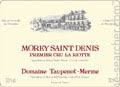 2010 Domaine Taupenot-Merme Mazoyeres-Chambertin Grand Cru, Cote