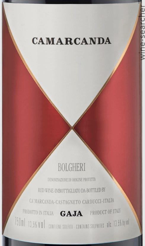 2015 Gaja Ca'Marcanda 'Camarcanda' Bolgheri, Tuscany, Italy