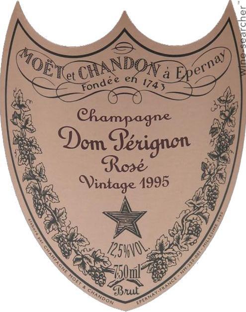 1995 Dom Perignon Rose, Champagne, France | prices, reviews