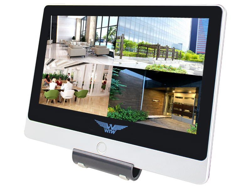 XPoEシリーズ IPネットワークビデオレコーダー(NVR) 12インチモニター