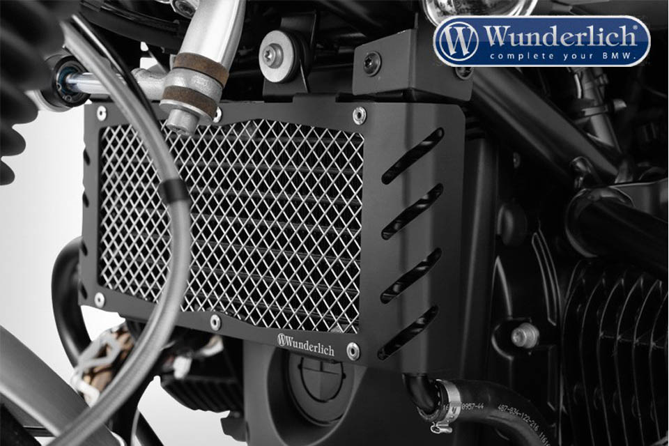 BMW R nineT Oil Cooler Guard, Black