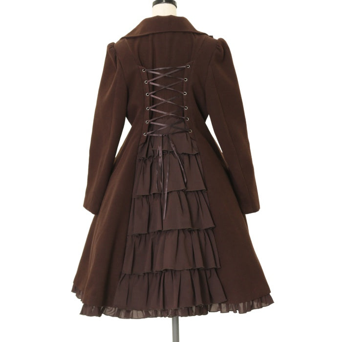 USED】フェザーローズ刺繍のケープ付きコート | ALICE and the PIRATES