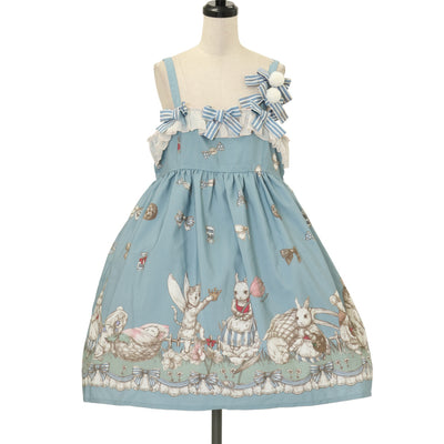 USED】薔薇の誓い～愛と裏切りの輪舞曲～柄ジャンパースカートⅡ