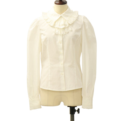 USED】【DARK RED RUM/H.Jelly】クラッシュレイヤードブラウス | h