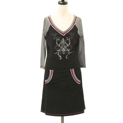 USED】croce 刺繍入スタンドカラーロングコート | Ozz On | ロリータ