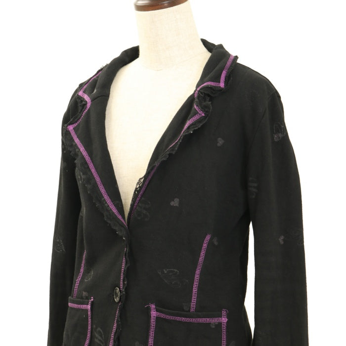 USED】【H.Jelly/Honey】飾り縫いカットソージャケット | h.NAOTO