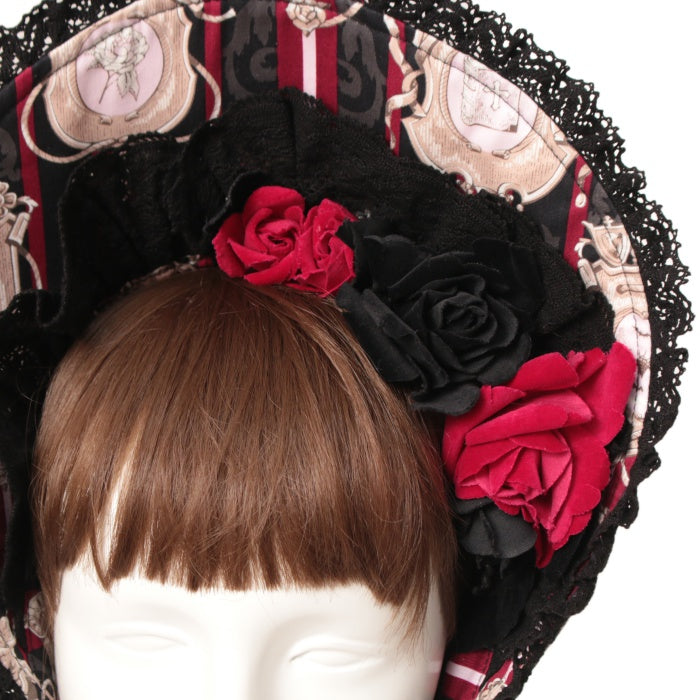 USED】薔薇の名前柄 Kanon ver. ボンネット | ALICE and the PIRATES