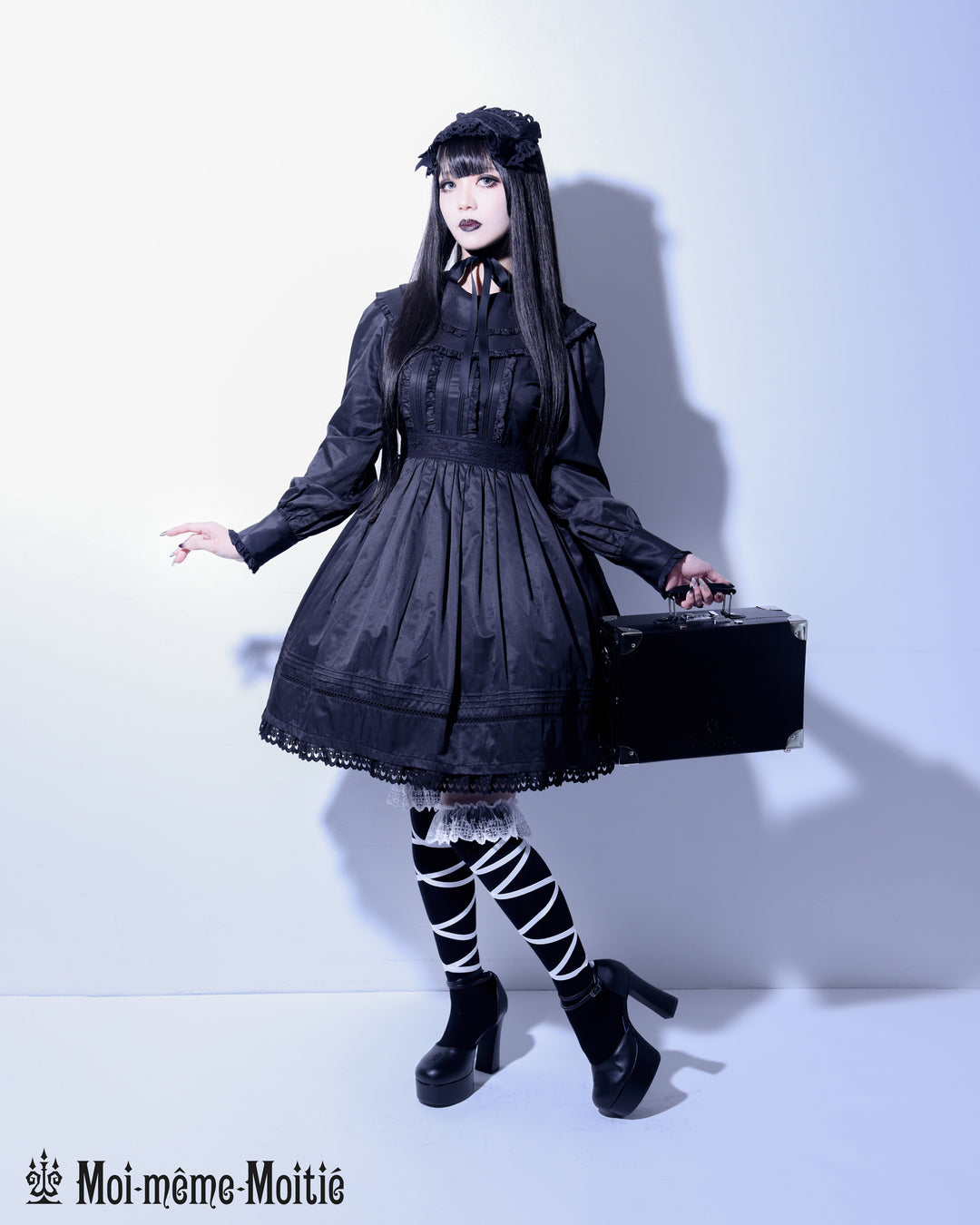 再販】燭台ロゴトランク | Moi-même-Moitié | ロリータ ゴスロリ
