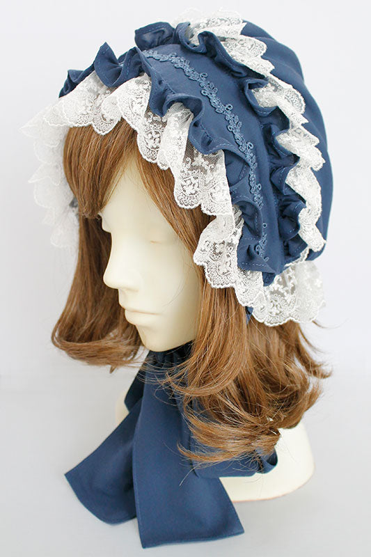 リラックスレーシーボンネット | Victorian maiden | ロリータ