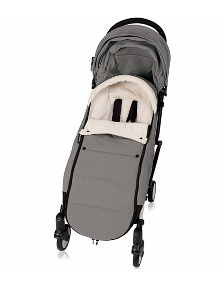 Babyzen Yoyo Footmuff Grey | Tots-Porter.Com