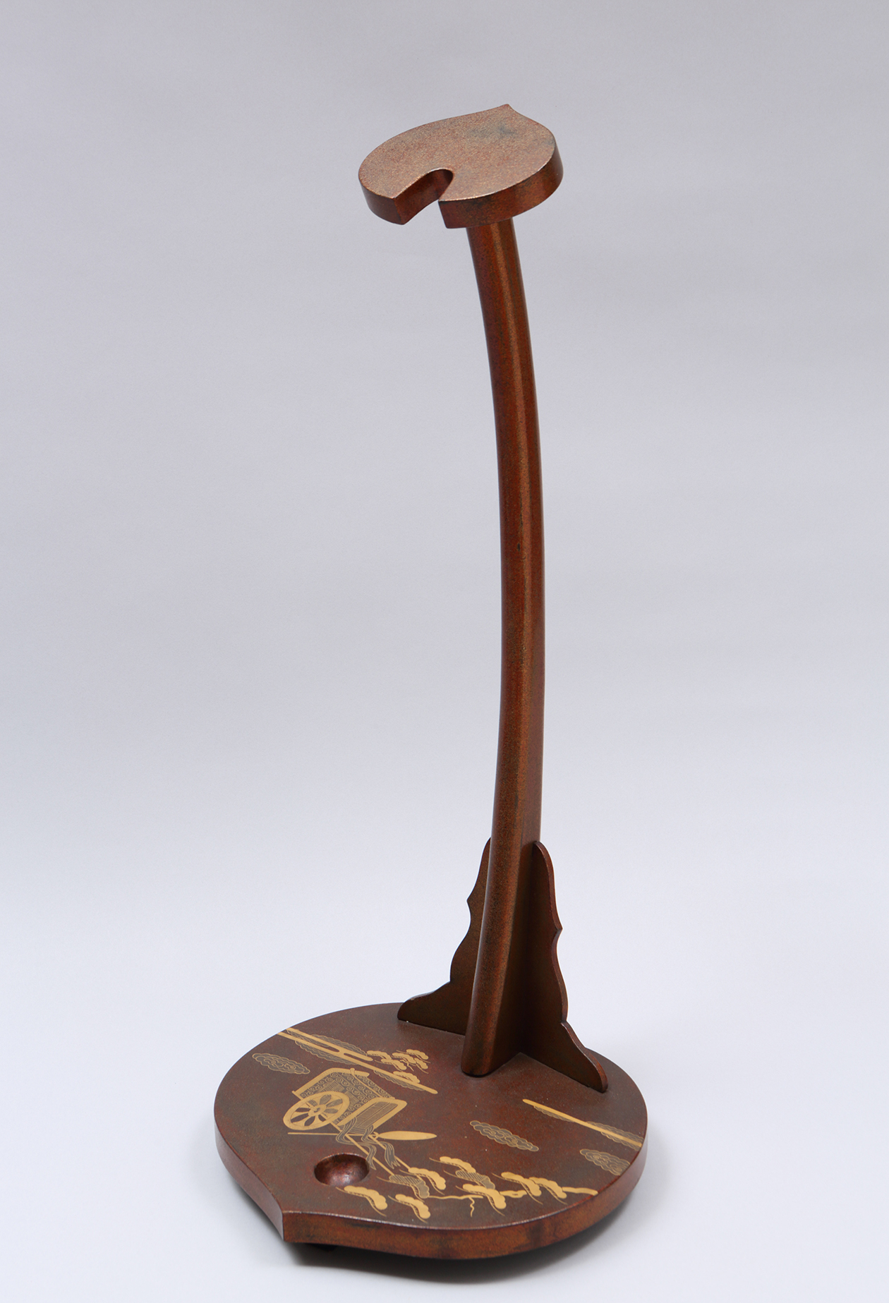 刀道具小柄赤銅梅に鶯図柄 刀道具小柄赤銅梅に鶯図柄