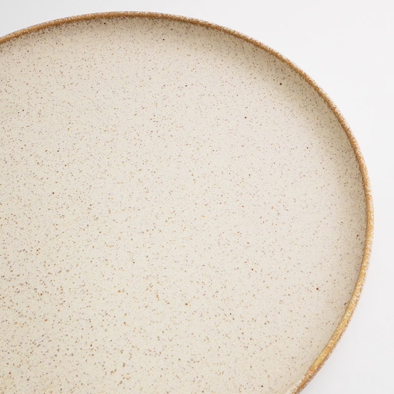 EARTH】27cm切立フラットプレート 白 - とうしょう窯