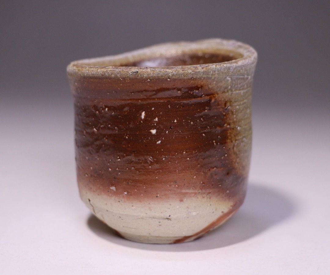 伊勢崎 淳 作 「備前酒呑」 ～備前焼専門卸小売店 川口陶楽苑～