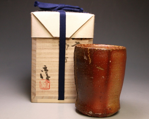 伊勢崎 淳 作 「備前湯呑」 ～備前焼専門卸小売店 川口陶楽苑～