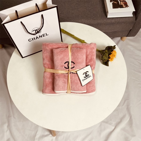 シャネル タオル chanel風ビーチ フェイスハンドタオル ハンカチココマーク
