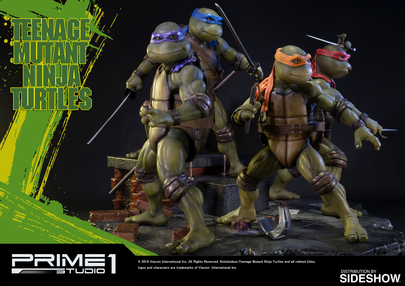 Prime 1 Studio Teenage Mutant Ninja Turtles 1990 Statues - The