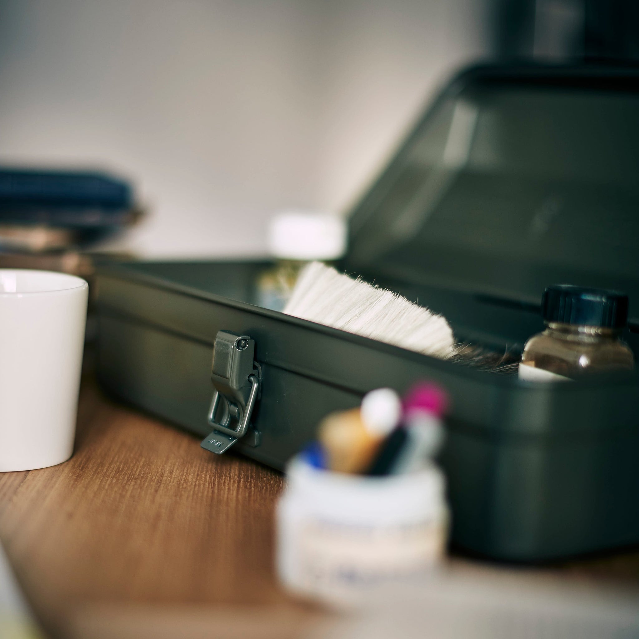 TOYO Camber-top Toolbox Y-350 MG (Moss green) | 東洋スチール株式