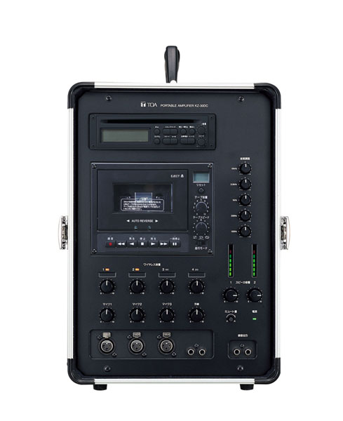 TOA KZ-25 ポータブルアンプ CD カセット 再生確認 TOA KZ-25