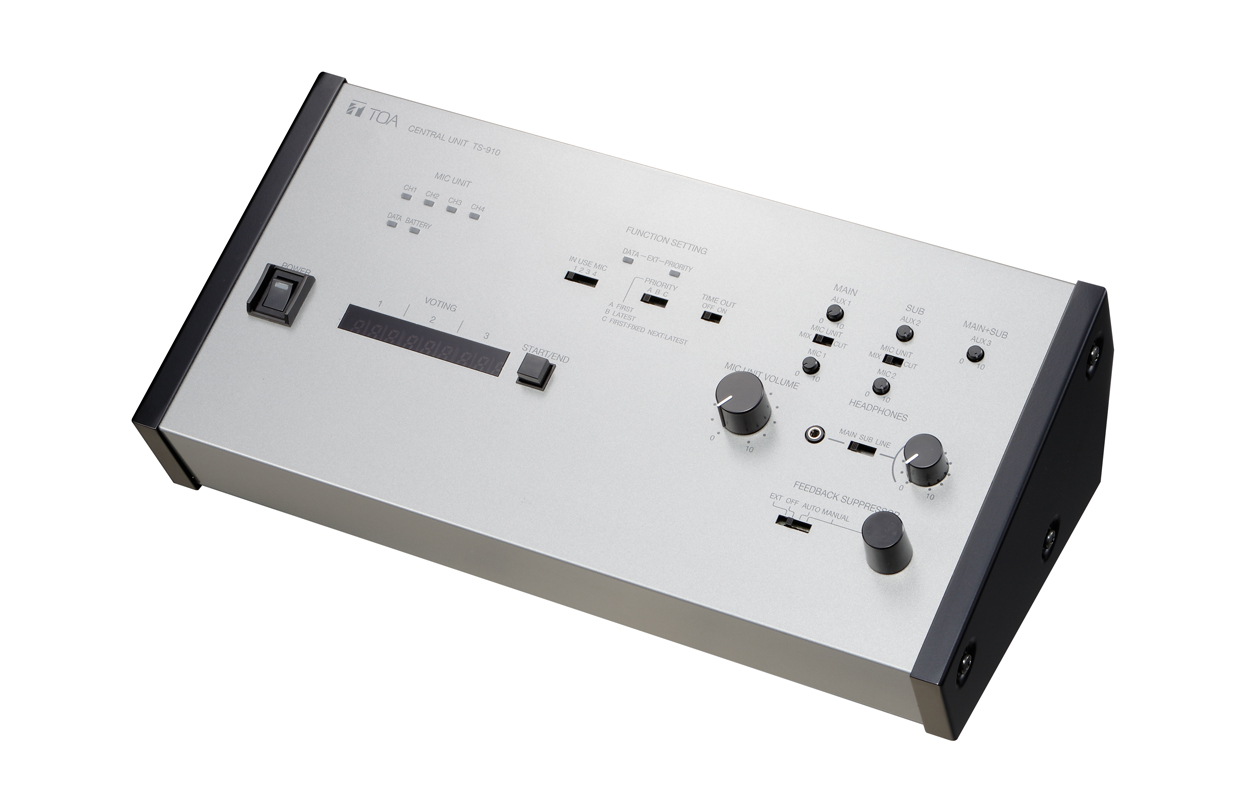 商品データダウンロード:有線会議システム センター装置 (TS-910