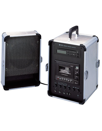 商品データダウンロード:移動用PAアンプ 20W スピーカー付 (KZ-25