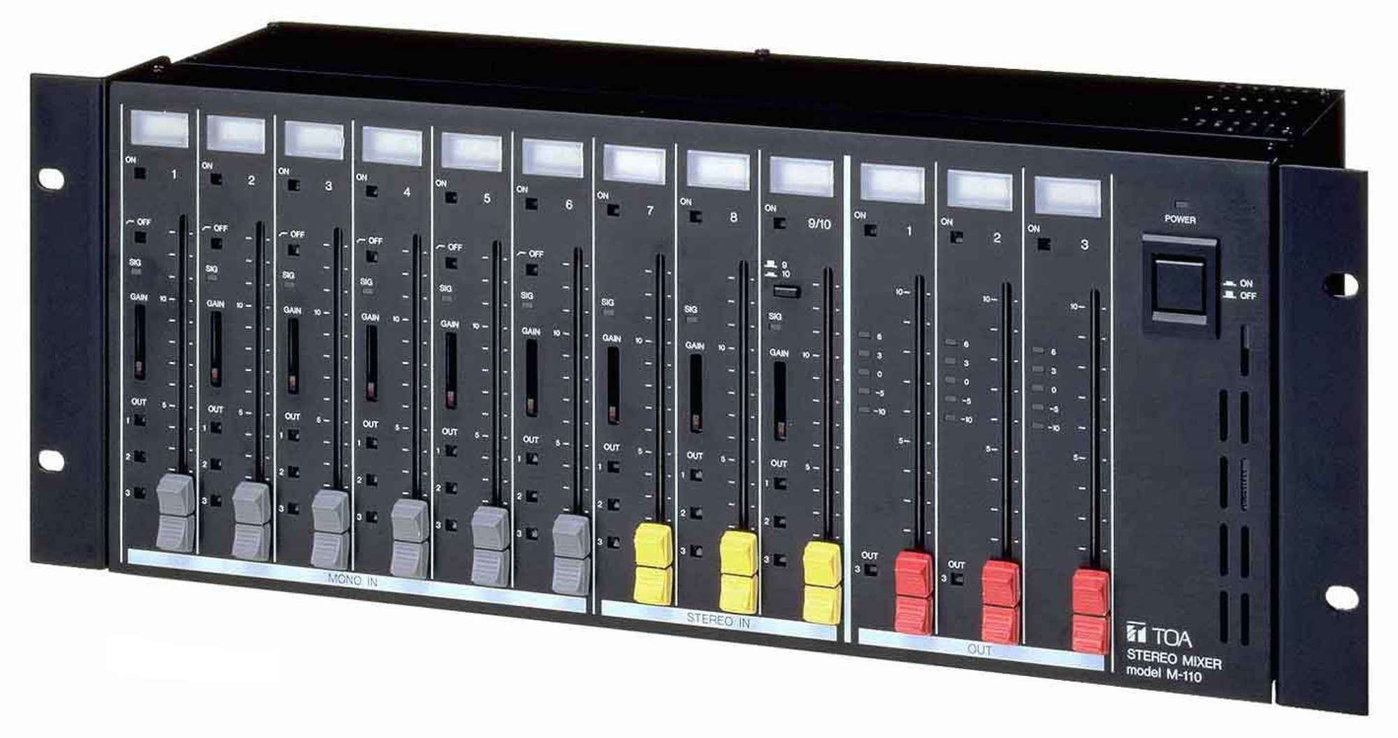 ステレオミキサー (M-110) | TOA株式会社