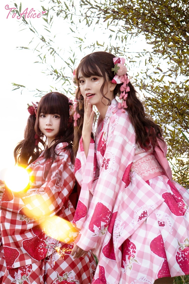 ToAlice】C5130いちご姫浴衣セット - To Alice