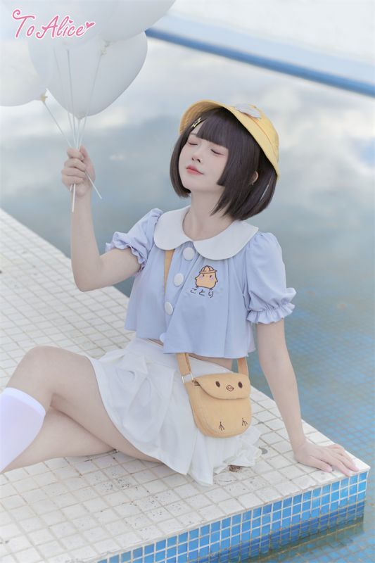 ToAlice】C8405ことり園児セパレート水着【50%OFF】 - To Alice